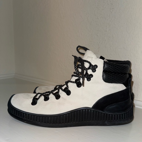 Z Zegna Techmerino High Top suede Sneakers. Mens 9 1/2 - Picture 2 of 7